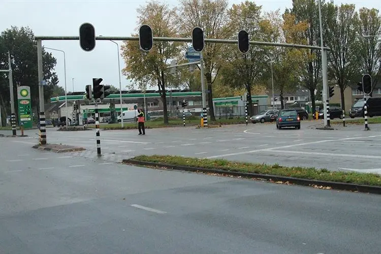 Forse verkeersdrukte sinds afsluiting Overstesingel in Drachten